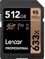 Lexar Professional 633x R95/W45 SDXC 512GB, UHS-I...