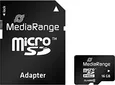MediaRange R45/W12 microSDHC 16GB Kit, Class 10
