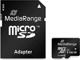 MediaRange R80 microSDXC 256GB Kit, UHS-I U1,...