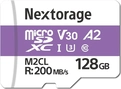 Nextorage NX-M2CL R200 microSDXC 128GB, UHS-I U3,...