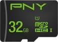 PNY High Performance R80/W20 microSDHC 32GB Kit,...