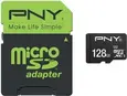 PNY High Performance R80/W25 microSDXC 128GB,...