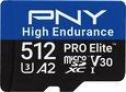 PNY Pro Elite High Endurance R100/W90 microSDXC...