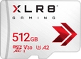 PNY XLR8 Gaming R100/W90 microSDXC 512GB, UHS-I...