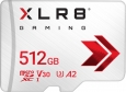 PNY XLR8 Gaming R100/W90 microSDXC 512GB, UHS-I...