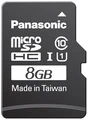 Panasonic Gold R45/W12 microSDHC 8GB Kit, UHS-I,...