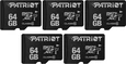 Patriot LX R80 microSDXC 64GB, UHS-I U1, Class...