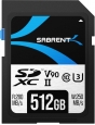 Sabrent Rocket V90 R280/W250 SDXC 512GB, UHS-II...