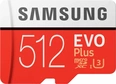 Samsung EVO Plus R100/W90 microSDXC 512GB Kit,...