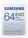Samsung EVO Plus for Creators R130 SDXC 64GB, UHS-I U1, Class 10