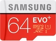 Samsung EVO+ R80/W20 microSDXC 64GB Kit, UHS-I, Class 10