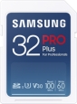 Samsung PRO Plus for Professionals R100/W60 SDHC 32GB, UHS-I U3, Class 10