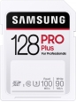 Samsung PRO Plus for Professionals R100/W90 SDXC 128GB, UHS-I U3, Class 10