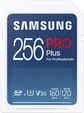 Samsung PRO Plus for Professionals R160/W120 SDXC 256GB, UHS-I U3, Class 10
