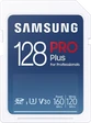 Samsung PRO Plus for Professionals R160/W120 SDXC 128GB, UHS-I U3, Class 10