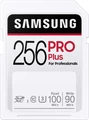 Samsung PRO Plus for Professionals R100/W90 SDXC 256GB, UHS-I U3, Class 10