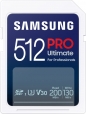 Samsung PRO Ultimate R200/W130 SDXC 512GB, UHS-I U3, Class 10