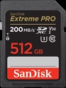 SanDisk Extreme PRO R200/W140 SDXC 512GB, UHS-I...