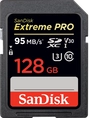 SanDisk Extreme PRO R95/W90 SDXC 128GB, UHS-I U3,...