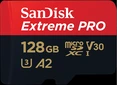 SanDisk Extreme PRO R200/W90 microSDXC 128GB Kit,...