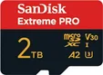 SanDisk Extreme PRO R250/W150 microSDXC 2TB Kit,...