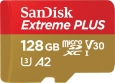 SanDisk Extreme PLUS R170/W90 microSDXC 128GB...