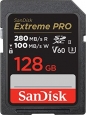 SanDisk Extreme PRO R280/W100 SDXC 128GB, UHS-II...