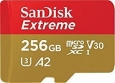 SanDisk Extreme R160/W90 microSDXC 256GB Kit,...