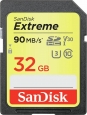 SanDisk Extreme R90/W40 SDHC 32GB, UHS-I U3,...
