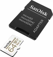SanDisk Max Endurance R100/W40 microSDXC 64GB...