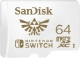 SanDisk Nintendo Switch R100/W60 microSDXC 64GB,...