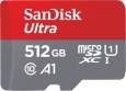 SanDisk Ultra R100 microSDXC 512GB Kit, UHS-I U1,...