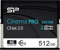 Silicon Power CinemaPRO CFX310 R530/W330 CFast...