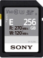 Sony SF-E Series R270/W120 SDXC 256GB, UHS-II U3,...
