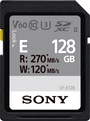 Sony SF-E Series R270/W120 SDXC 128GB, UHS-II U3,...