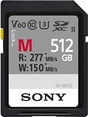 Sony SF-M Series R277/W150 SDXC 512GB, UHS-II U3,...