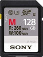 Sony SF-M Series R260/W100 SDXC 128GB, UHS-II U3,...