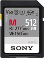 Sony SF-M Series R277/W150 SDXC 512GB, UHS-II U3,...