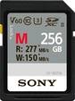 Sony SF-M Series R277/W150 SDXC 256GB, UHS-II U3,...