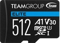 TeamGroup ELITE R90/W45 microSDXC 512GB Kit,...