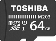 Toshiba Standard M203/EA R100 microSDXC 64GB Kit,...