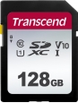 Transcend 300S R100/W40 SDXC 128GB, UHS-I U3,...