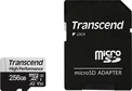 Transcend 330S R100/W85 microSDXC 256GB Kit,...