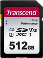Transcend 340S R160/W90 SDXC 512GB, UHS-I U3, A2,...