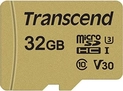 Transcend 500S R95/W80 microSDHC 32GB Kit, UHS-I...
