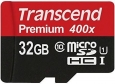 Transcend Premium R45 microSDHC 32GB Kit, UHS-I,...