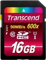 Transcend Ultimate R90/W40 SDHC 16GB, UHS-I,...