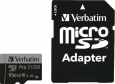 Verbatim Pro U3 R100/W90 microSDXC 512GB Kit,...