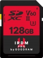 goodram IRDM S6B0 R265/W120 SDXC 128GB, UHS-II...