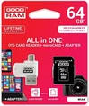 goodram M1A4 R60 microSDXC 64GB Kit, UHS-I, Class...